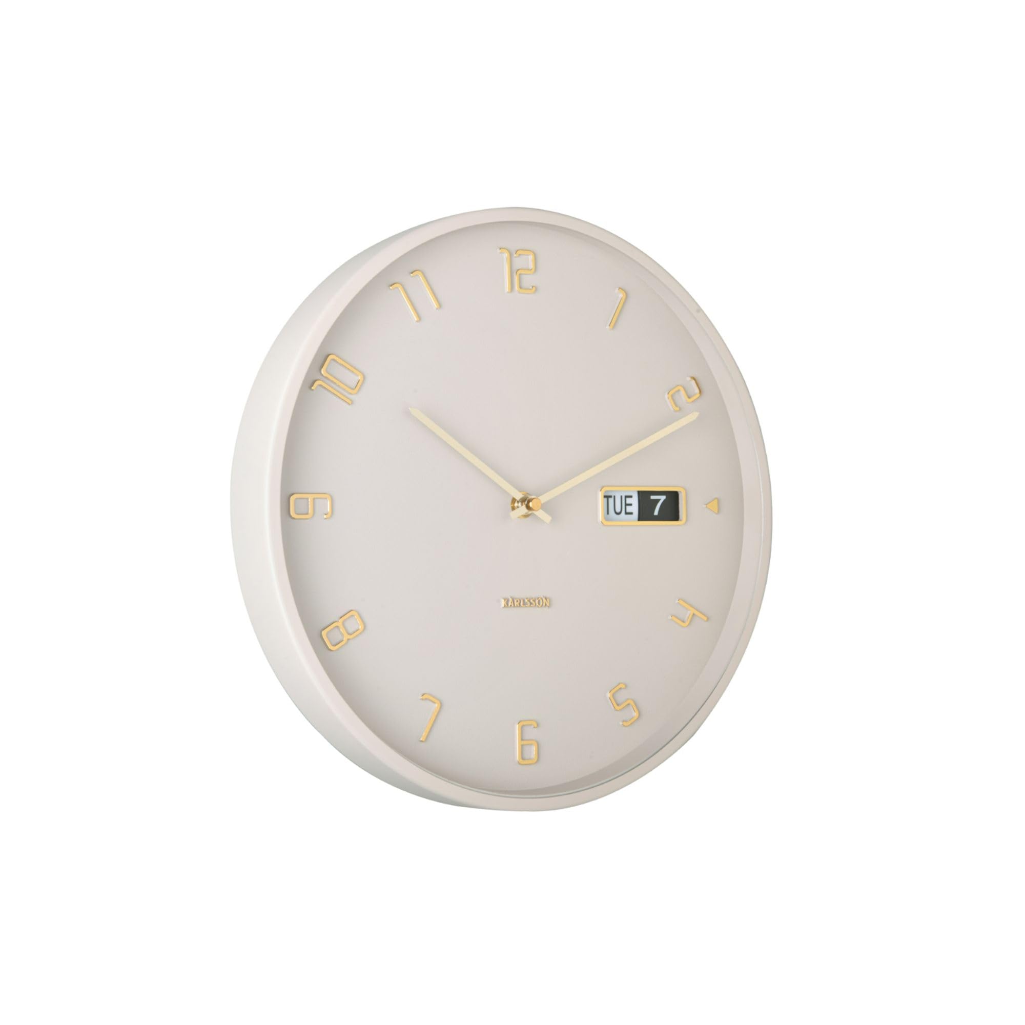 Karlsson Multicolored Aluminium Flip Wall Clock