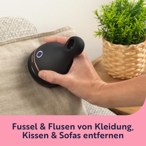 Beldray Fusselrasierer Elektrisch, USB Aufladbarer Fusselentferner mit 45 Min Laufzeit, XL Kleiderbürste für Textilien… – Ansicht 3