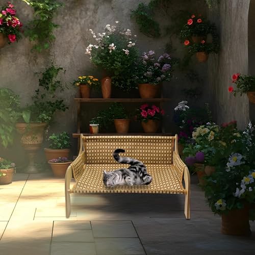 Canapé pour chat contre la chaleur et couchage surélevé - 8