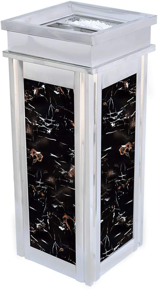 Waste Bins,Rrubbish Bin Outdoor Trash Can Trash Bin, Outdoor Trash Bin Trash Can Hotel Trash Coin Rack Ashtray Cup Home Office Kitchen Diniand Bar Heavy Trash Can/a/UPR Oni