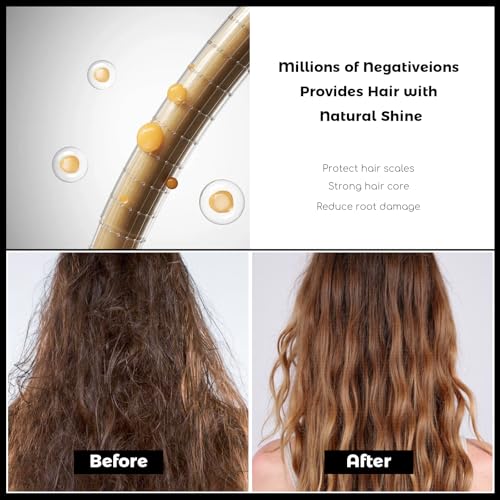 Image of Hair Dryer Brush Set, 5-in-1 Blow Dryer Brush Set, Multi Hot Air Hair Styler for Salon Blowouts, Smooth Curls, Volumizing and Straightening, Sleek and Less Frizz, Rose Gold