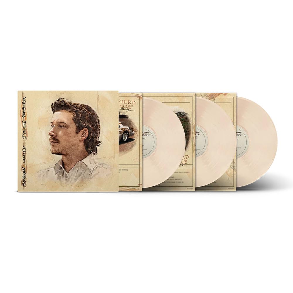 Morgan Wallen I'm The Problem - Set esclusivo di dischi in osso