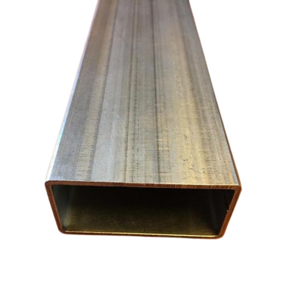 LeMétal – Tube rectangle acier galvanisé 60x30x2 mm (160 cms) - Longueur au choix de 50 à 300 cms