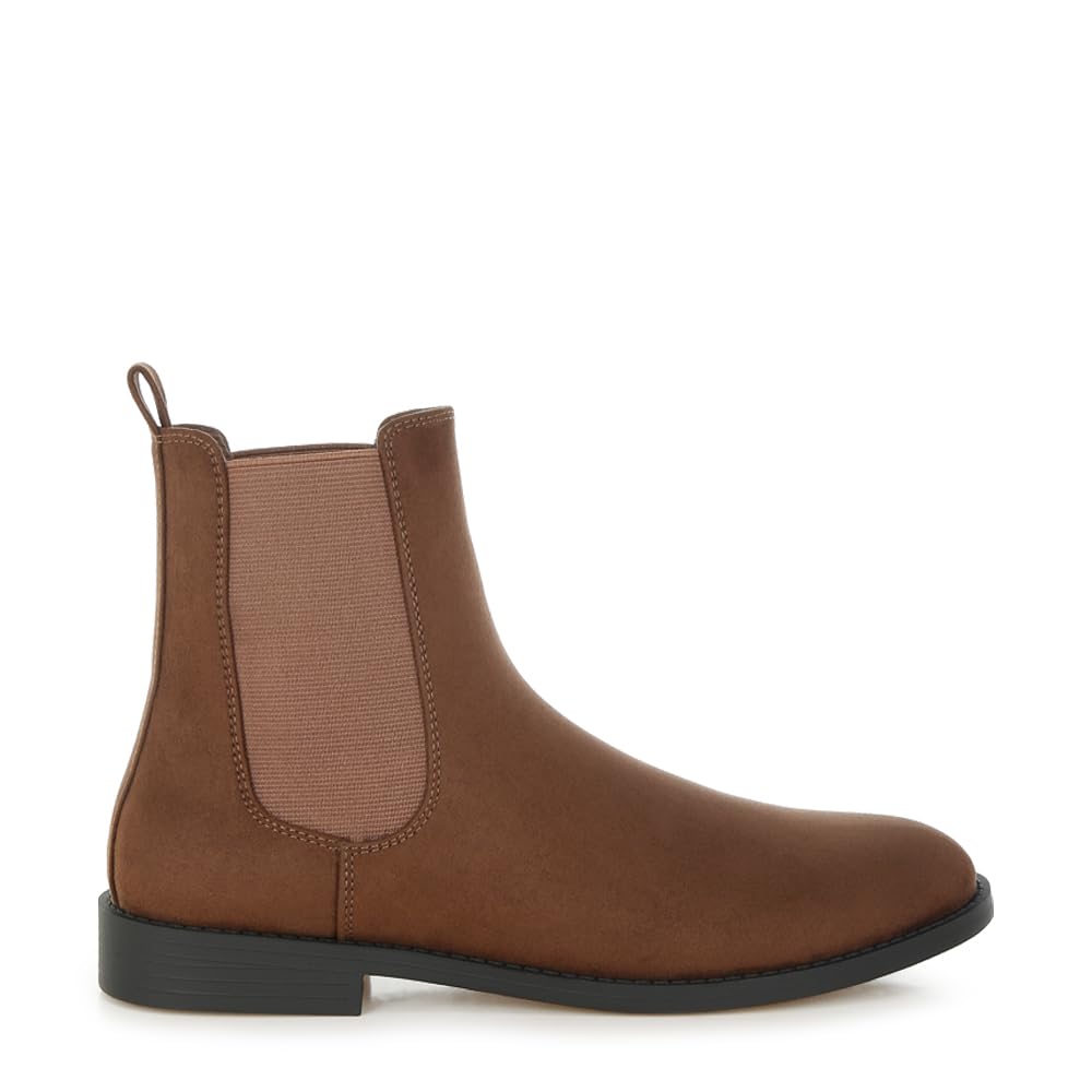 AYASA Low Block Heel Chelsea Boots