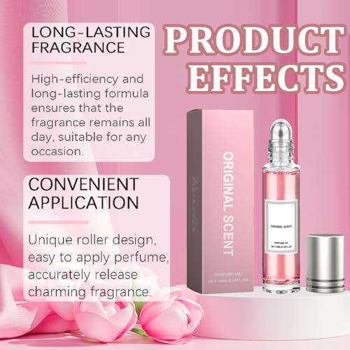 Parfum Damen & Perfume Women Roll-On – Sinnliches Parfum Woman Öl für Sie-Langanhaltendes Frauen Parfum für Dates-Attraktives Parfüm Geschenk & Scent Collection (1 Stück)
