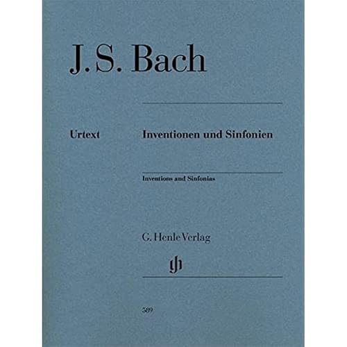 Inventions et sinfonies BWV 772 à BWV 801 (inventions à 2 et 3 voix) --- Piano