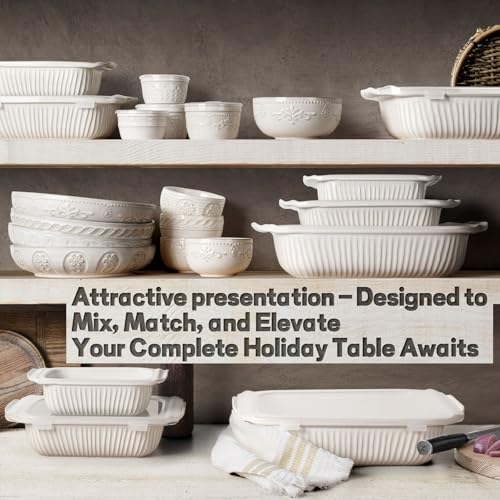 image for Artena Baking Dish 5.1 Quarts, Casserole Dishes For Oven, Baking Pan W