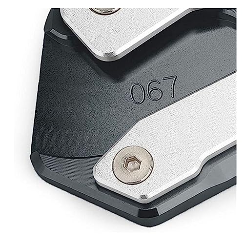 Plaque support béquille MT-09 pour stationner en road-trip