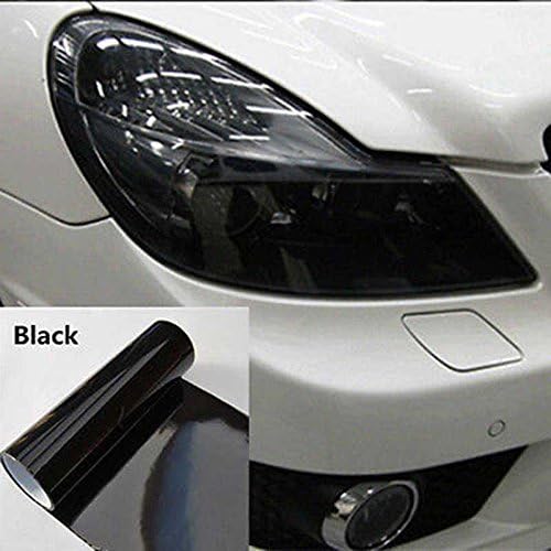 30cm x100cm Dark Black Tint Film DIY Sticker for Headlights Tail Lights Car Vinyl Wrap