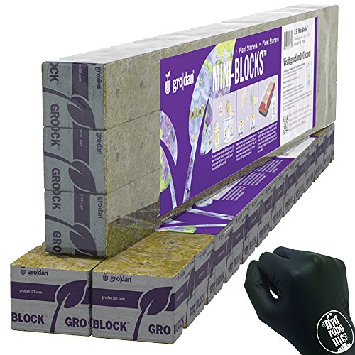 Grodan Wrapped Mini Blocks 2 x 2 x 1.5 Pack of 24