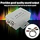 XMSJSIY Car Audio Noise Isolator Filter, 2 Kanal RCA Ground Loop Signal Noise Suppressor Filter Eliminator for Amplifier Speaker Car Audio Systems