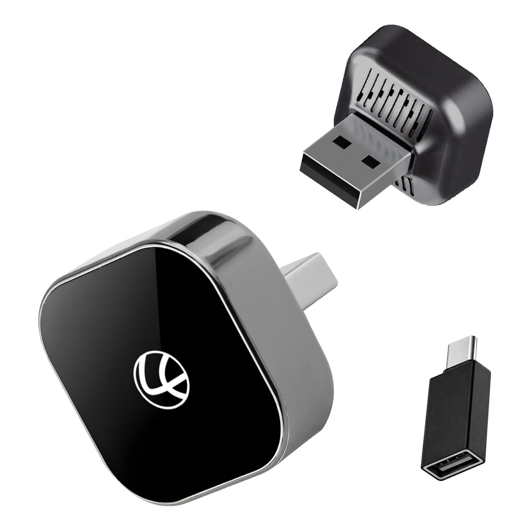 LAPCARE 2-in-1 Wireless CarPlay & Android Auto Adapter USB-C Converter | Plug & Play CarPlay Dongle | Auto Connection | Bluetooth 5.0 & Dual Band WiFi | Compatible with Factory Wired CarPlay Cars-image-26