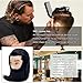 Barber Mannequin Head with Beard Male Mannequin Head for Hair Styling 100% Human Hair Mannequin Head with Stand