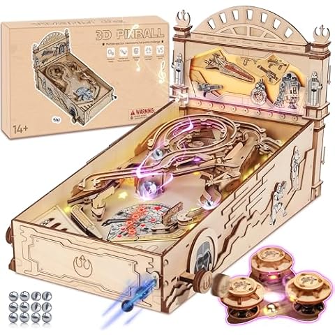 Fuiltee Miniature Pinball Machine Kit Cover