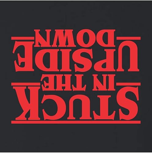 Miniatura 4 de Go All Out Camiseta para adultos Stuck in The Upside Down