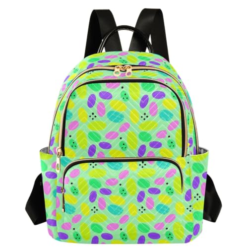 Mochila de leopardo colorida para vacaciones de viaje en tamaño pequeño