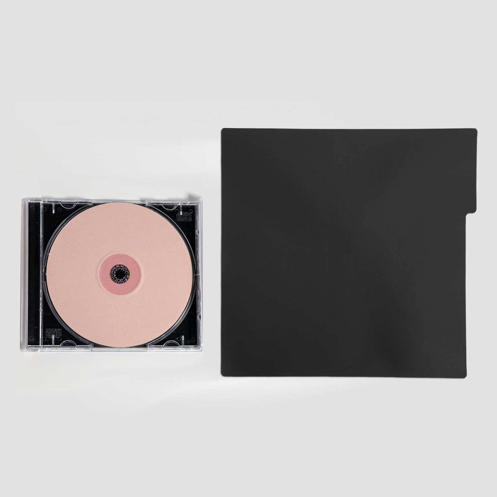 DOITOOL Set da 10 Divisori per Dischi in Vinile Neri 32x32,5 Cm in Plastica Resistente con Linguette Regolabili, Organizzatori D’archivio per Scaffali e Casse, per Classificazione