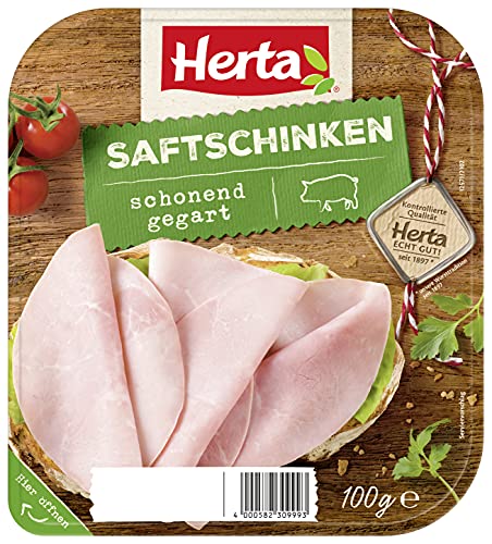 Herta Genuss Momente Saftschinken schonend gegart, 100g