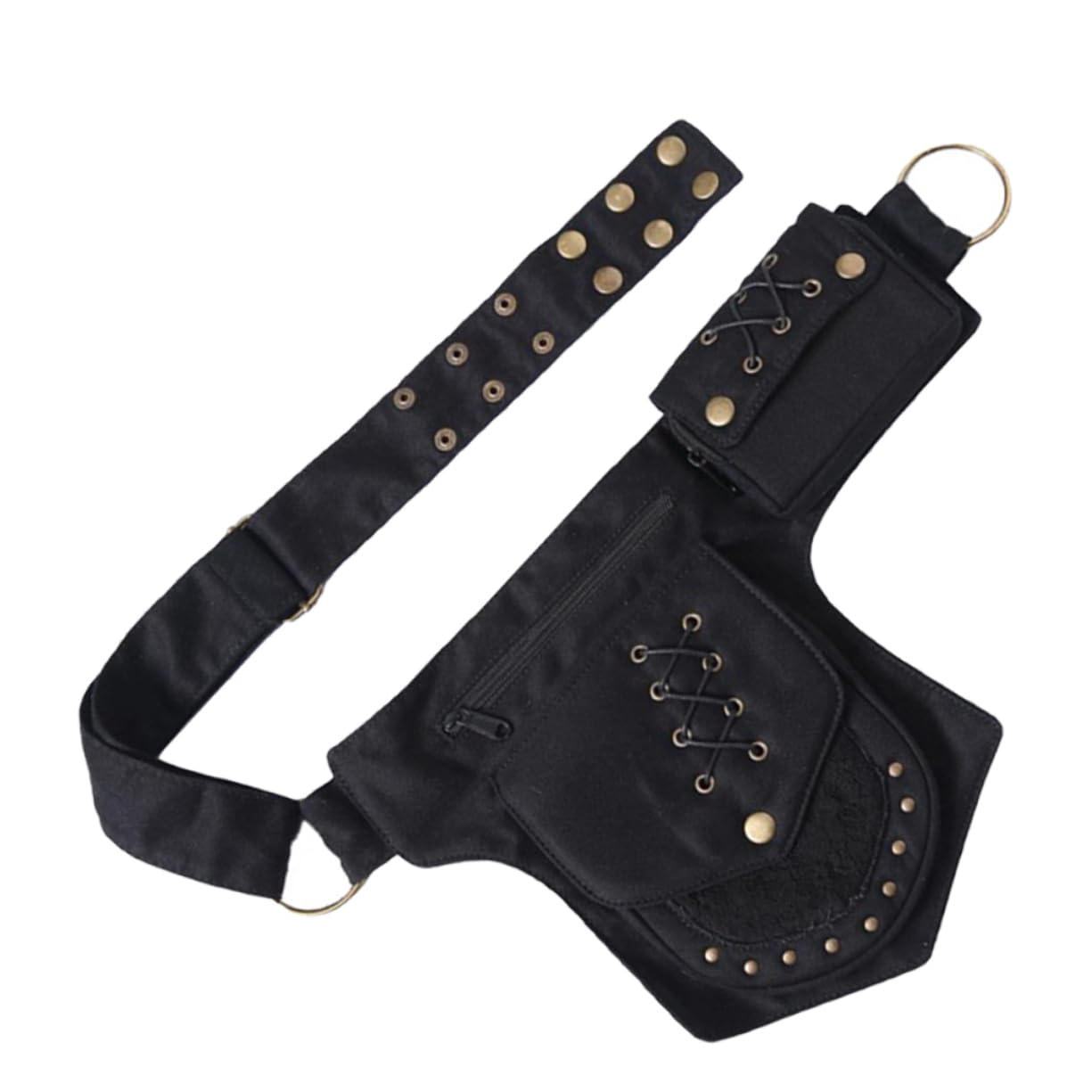 NUOBESTY Telefono Custodia e Tasche Multiple Marsupio Per Telefono Accessorio Per Cintura Resistente e Per Escursionismo e Campeggio All