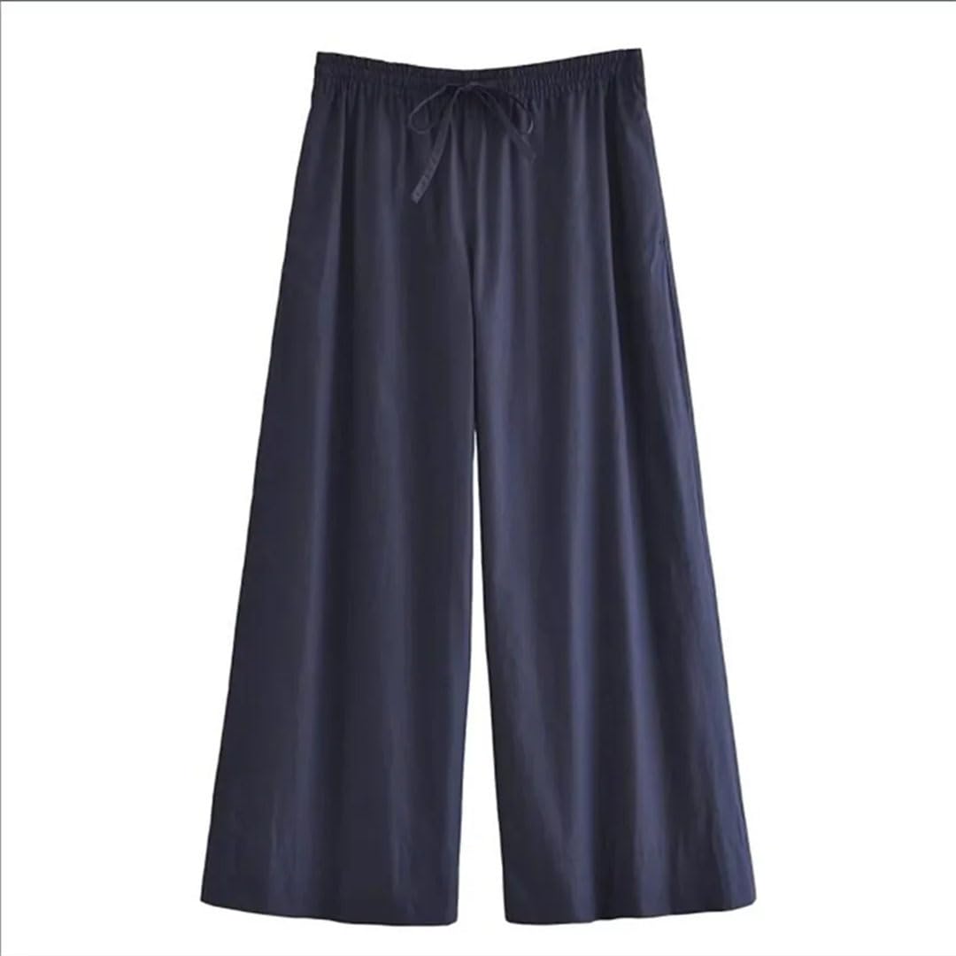 Produit pour femme - Chemise à manches longues - Taille moyenne - Pantalon large