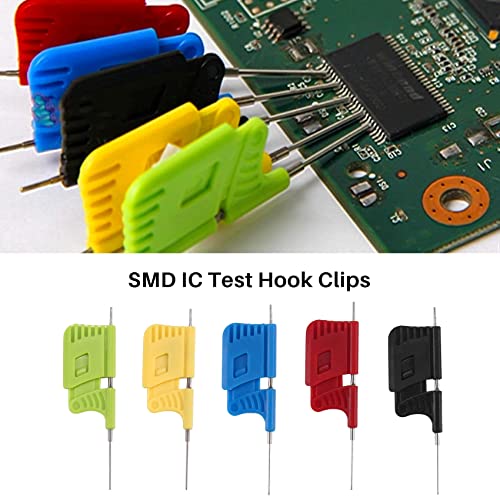 Cucioki 10Pcs SDK08 Test Clip SMD IC Test Hook Clips for Electrical Testing Ultra Small Clip Test Chip - Image 4