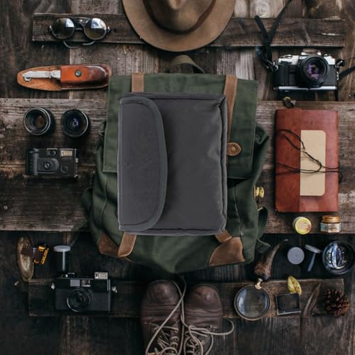 Estuche para lente de cámara con protección elástica y división modular 4