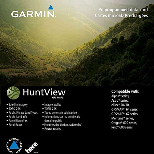 Garmin HuntViewx2122; Maps- Kansas