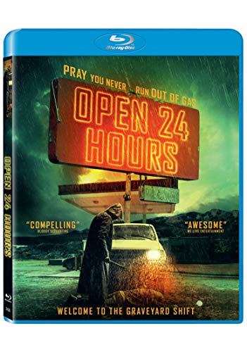 Película Open 24 Hours Blu-ray USA de terror psicológico importada en formato físico 4