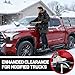 COMNOVA Running Boards Compatible with 2019-2026 Dodge Ram 1500 Crew Cab (Excl. Ram 2500/3500/Classic). Bolt-on Nerf Bar Step Bars, Black Heavy-Duty Steel Two Stairs Design Side Steps.