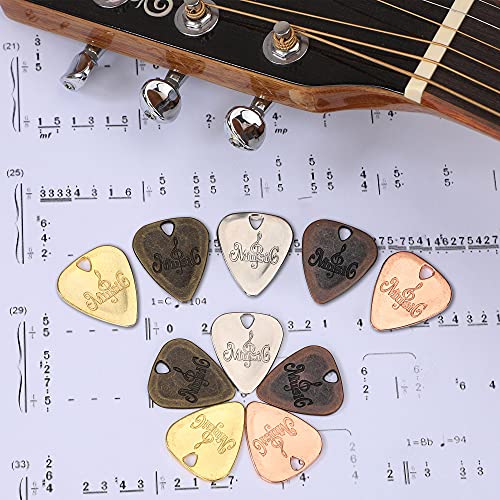 Guitares Médiators Créatif Médiators en Métal Médiators en Alliage de Zinc Plectres pour Guitare Acoustique, Guitare… - Les Beatles, Paul McCartney, John Lennon, RIngo Starr, George Harrison Guitares Médiators Créatif Médiators en Métal Médiators en Alliage de Zinc Plectres pour Guitare Acoustique, Guitare… – Image 7