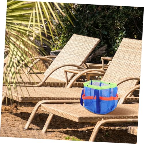 Extra Large Mesh Beach Bag Sandproof Tote with Multiple Pockets for Swimming Travel Outdoor Activities Durable Construction for Essentials 6