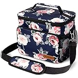 Tiblue Insulated Lunch Bag for Women/Men - Reusable Lunch Box for Office Work School Picnic Beach -