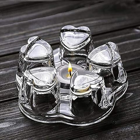 Sun's Tea Universal Solid Crystal Glass Teapot Warmer | Tea Warmer | Teapot Heating Base | Tealight Warmer- Candle Never Flames Out Cover