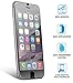 Aduro iPhone 6 / 6S Tempered Glass Screen Protector Shatterguardz Anti-Scratch, Anti-Fingerprint Coating, Ultra-Sensitive Touch Tech for Apple iPhone 6 / 6S