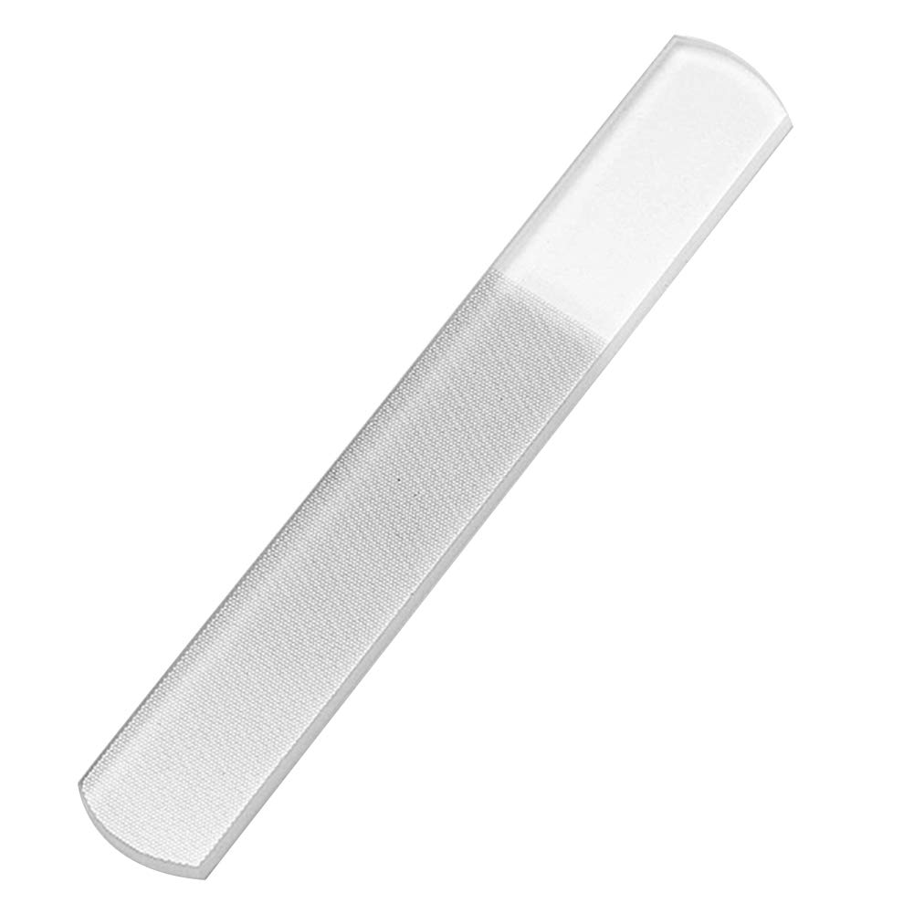 blackbirdlee Manicure Fingernail Files, Professional Glass Dead Skin Remover Nail File Buffer Polisher Manicure Tool, Professional Nail Polish Art Salon Tool