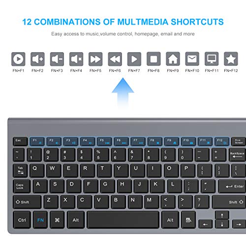 Leadsail Wireless Keyboard And Mouse Combo, Wireless Usb Mouse And Computer Keyboard Set, Compact And Silent For Windows Laptop, Desktop, Pc #TOP3