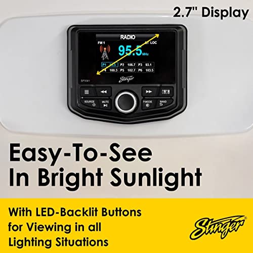 Reproductor digital STINGER con pantalla de 2.7 pulgadas miniatura 4