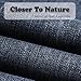 Men's Jeans - Embroidery Washed Crackle Design Jeans Relaxed Fit Stretch Casual Jeans Comfortable Classic Fit Jeans (US, Waist, 32, Regular, Blue)