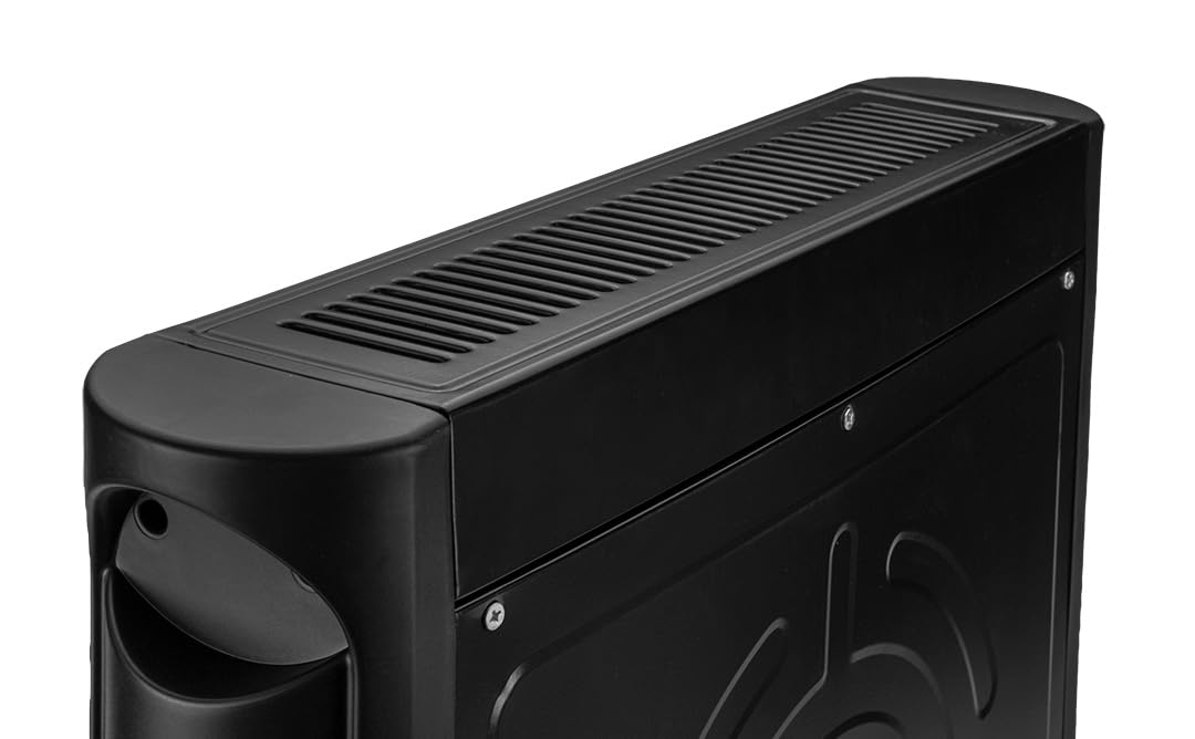 NEO TOOLS Kwarcowy promiennik stojący na podczerwień, ogrzewanie na podczerwień, grzejnik w kilka minut na temperaturę roboczą, praktyczny grzejnik, grzejnik na podczerwień (600 W/1200 W)