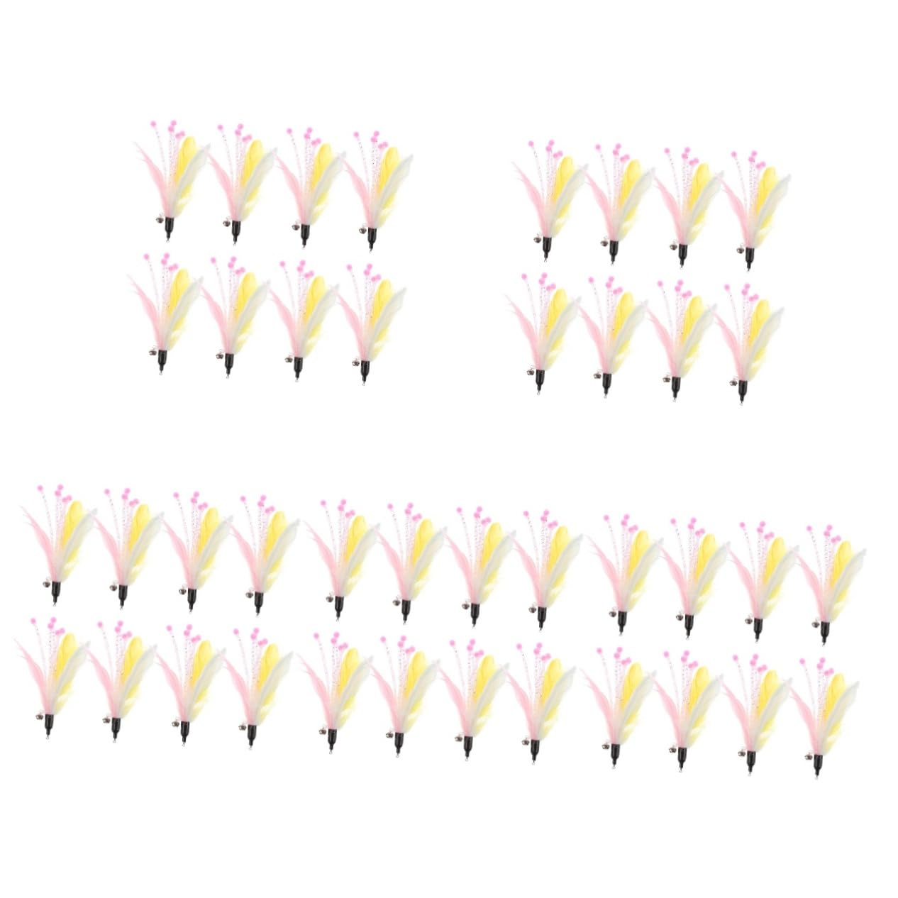 SUPVOX Lot De 5 Jouets pour Chat À Souples Jouets Adaptés À L'âge des Chatons Et des Seniors 8 Pièces X 5
