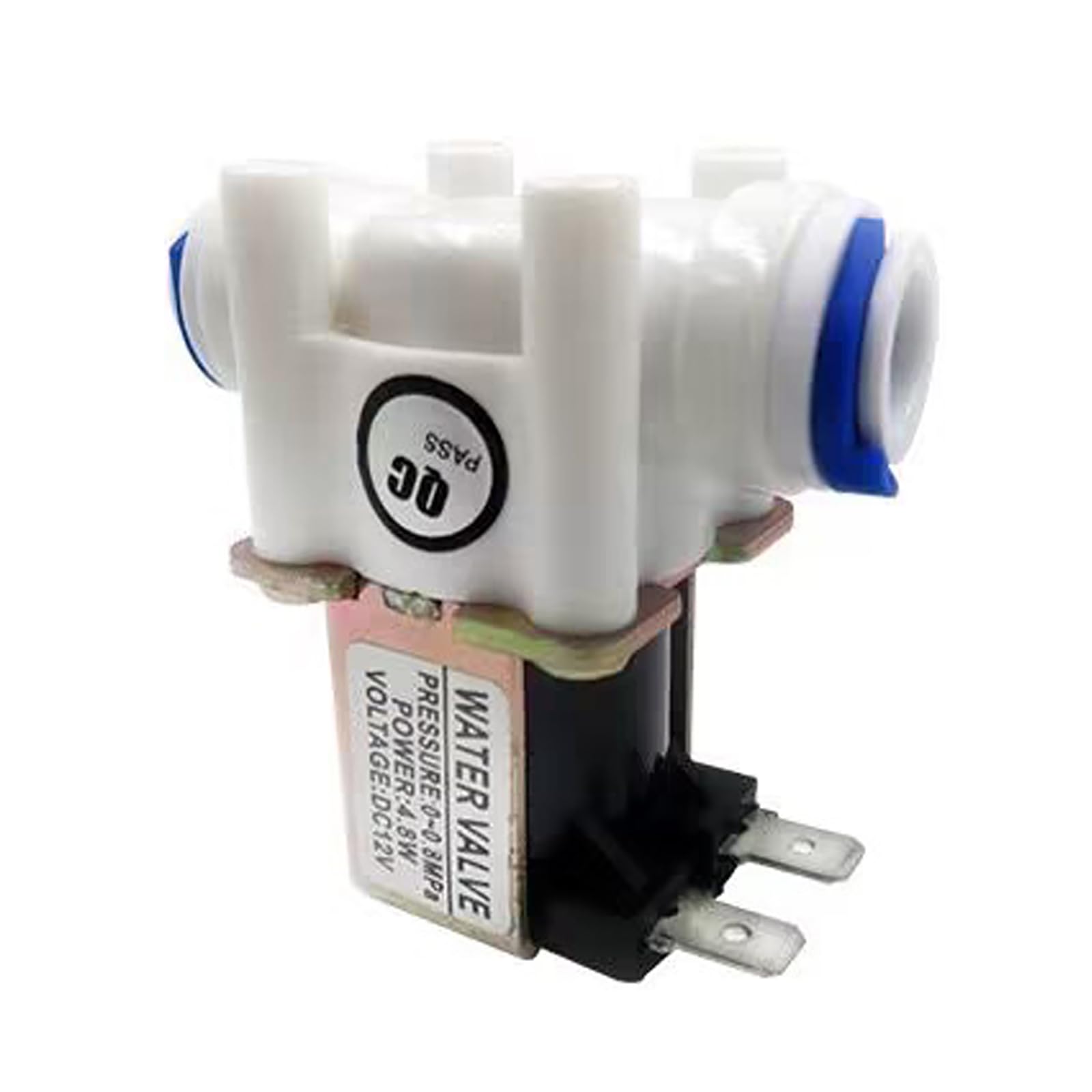 3/8" DC 12V Solenoid Valve N/C Normally Closed Water Inlet Flow Switch