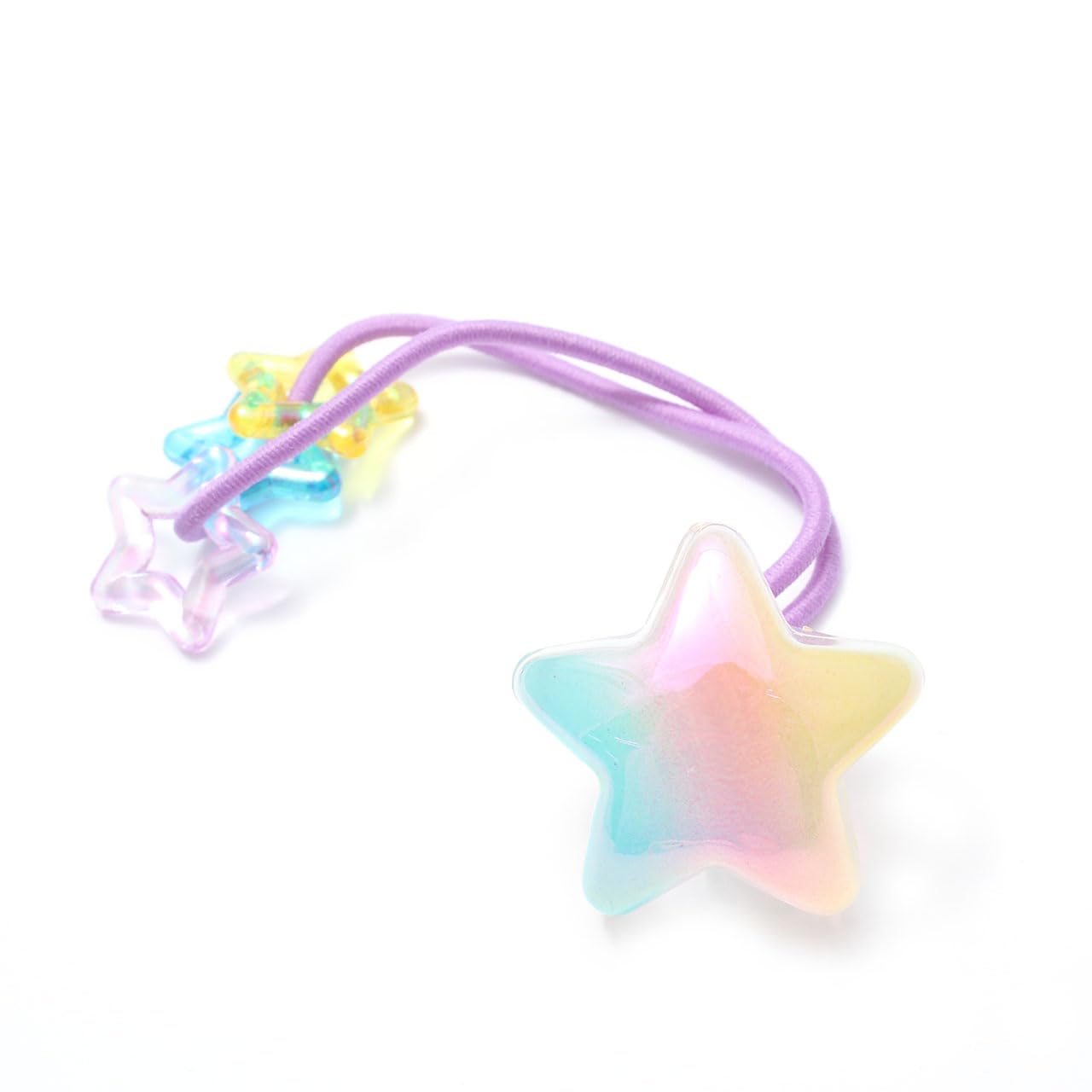惑星 薄紫 キラキラ星ヘアゴム 惑星 薄紫 キラキラ星ヘアゴム
