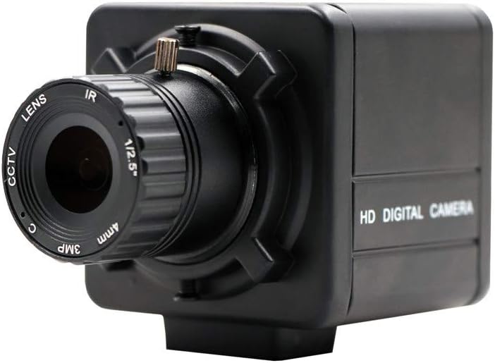 Global Shutter High Speed 120fps CS Mount Manual Fixed Focus UVC Plug Play Driverless USB Camera with Mini Case