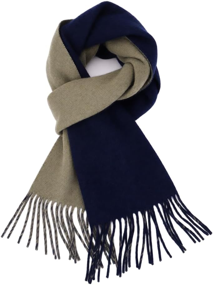 Wool Scarf for Men Winter Scarves for Women Cold Whether Wrap
