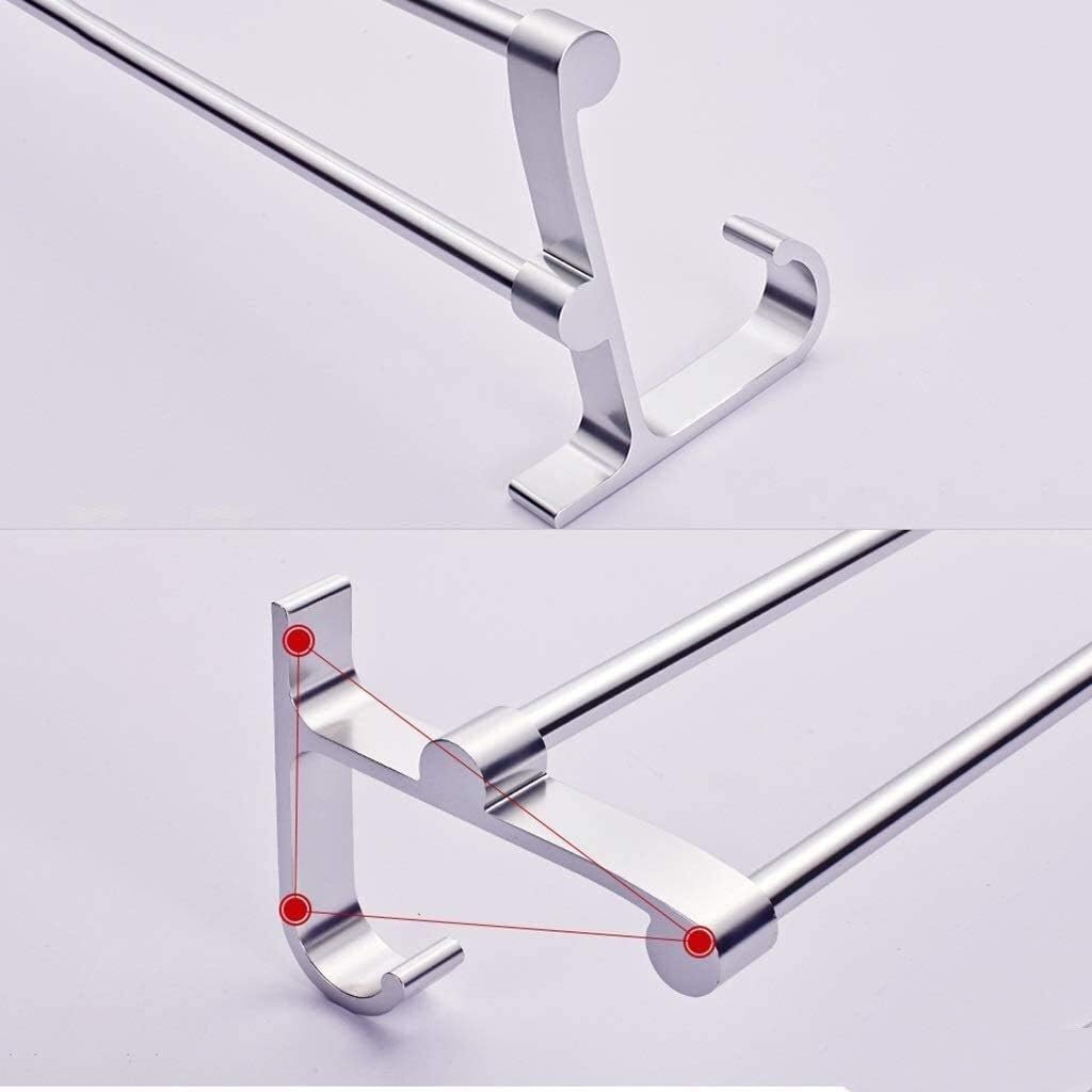 Towel Rails, Towel Rack Punch-Towel Rack Bathroom Towel Rack Hook Bathroom Rack Single Towel Bar Toilet Wall-Mounted Rack