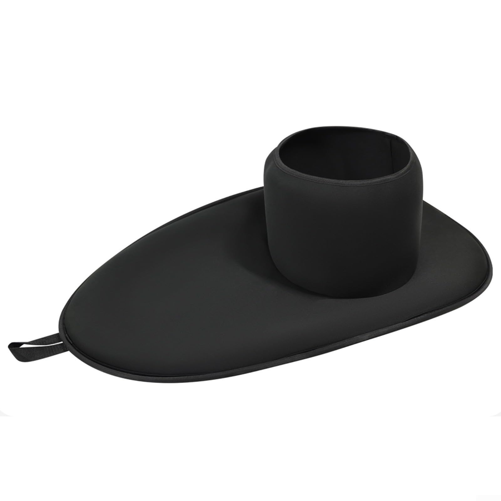 Per Kayak Spray Deck Neoprene Impermeabile Gonna 90x52cm Pozzetto Copertura con Maniglia a Sgancio Rapido