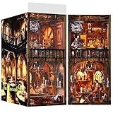 [Book Nook Immersif Taverne Pirate du XVIIIe Siècle ] Plongez dans une taverne pirate du XVIIIe siècle avec ce kit book nook minutieusement conçu. Éclairage tamisé, panneaux en bois rustiques et personnages vivants — poètes errants, buveurs barbus, barmen aux tonneaux — ce diorama miniature transforme votre bibliothèque en véritable scène historique. Idéal pour collectionneurs et amateurs de décoration à la recherche d’un book nook authentique.