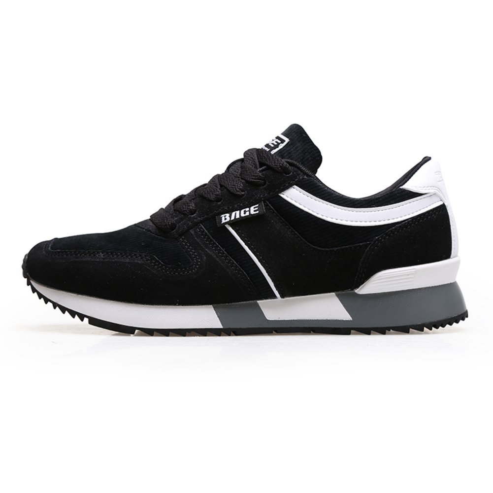 Chaussures de sport running rétro et légères en cuir suédé