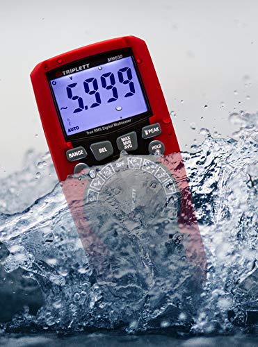 Multimètre numérique AC DC Triplett MM650 avec test de capacité et fréquence - 7