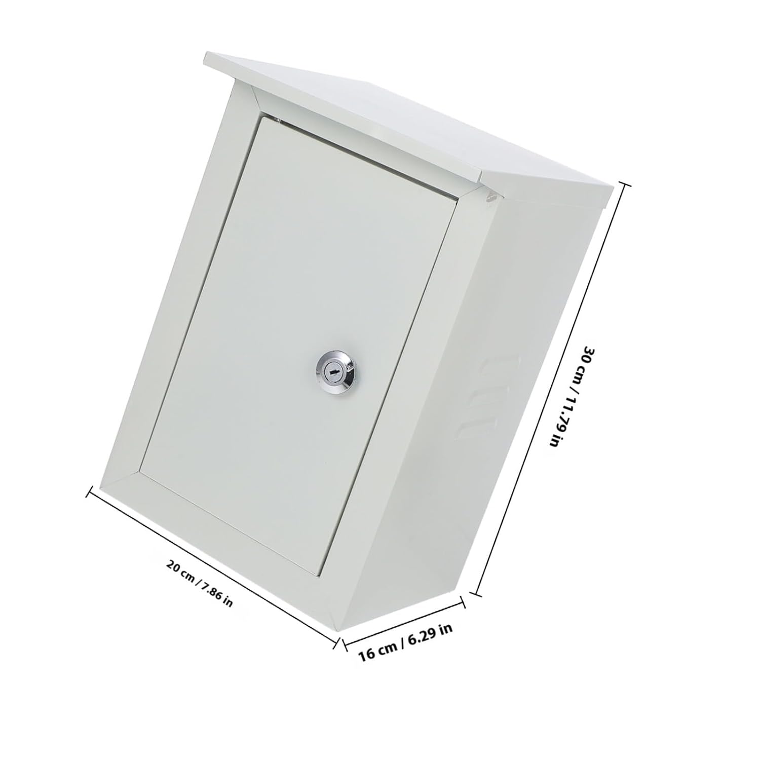 Outdoor Metal Electrical Box Wall-Mounted Breaker Enclosure with Dustproof Design for Outdoor Junction and Power Distribution